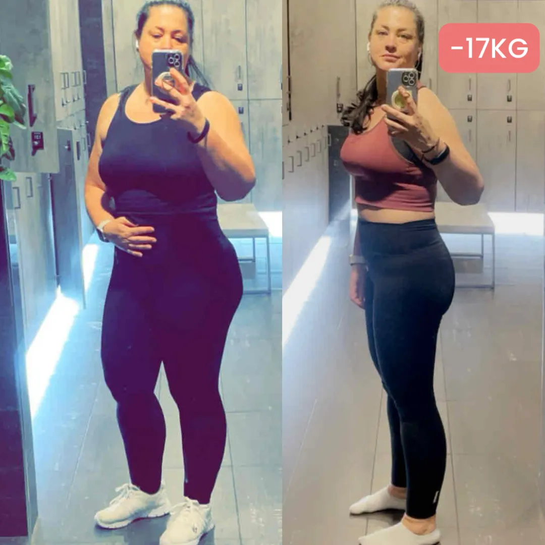Klientresultat, −17 kg