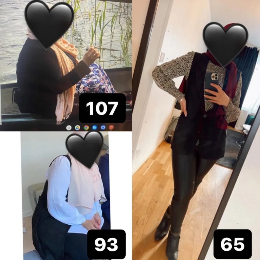 Klientresultat, före och efter